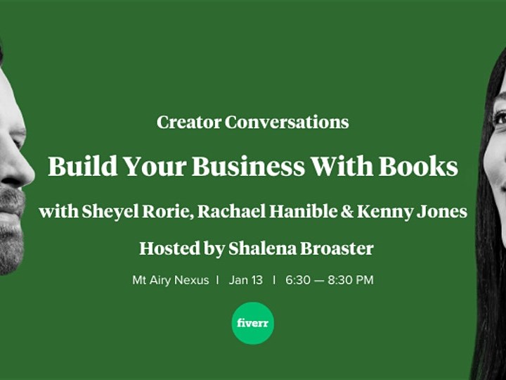 Fiverr Creator Conversations: Building your Business with Books